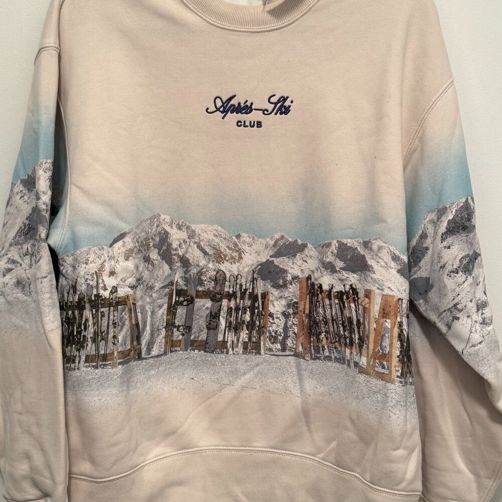 Women's Hollister oversize ski sweatshirt